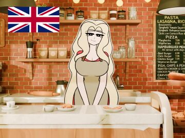 1boy 2girls 3d_background ass book cafe classroom covering_mouth elizabeth_(what_if_animation) national_personification original patreon patreon_link patreon_url phone secret sex_in_school student student_and_teacher teacher teacher_and_student uk_(what_if_animation) uk_flag unseen_character unseen_male_face vagina vaginal_penetration victoria_(what_if_animation) video what_if_animation_(artist)