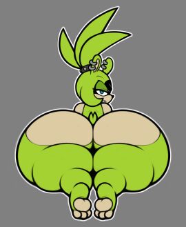 1girls 2024 absurd_res accessory afrosoricid alternative_fashion anthro ass big_ass black_nose blue_eyes colored digital_media_(artwork) ear_piercing eyelashes female furry green_body green_ears green_hair green_tail grey_background hair hair_accessory hairband hi_res huge_ass huge_thighs hyper hyper_ass idw_publishing looking_at_viewer looking_back looking_back_at_viewer mammal nude nude_anthro nude_female outline piercing punk scut_tail sega sharp_teeth short_tail simple_background solo solo_female sonic_(series) sonic_the_hedgehog_(comics) sonic_the_hedgehog_(idw) sonic_the_hedgehog_(series) spiked_hairband stunnerpony surge_the_tenrec tail tan_inner_ear teeth tenrec thick_thighs white_outline