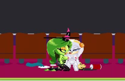 big_breasts blushed_face defeated female_ejaculation female_moaning fingers_in_pussy kiss_on_cheek licking_breast milking_breasts pleasure_face project_x_love_potion_disaster pussy_rubbing selfie sonic_(series) sonic_lost_world squashing tagme two_girls video zeta_the_echidna zeti