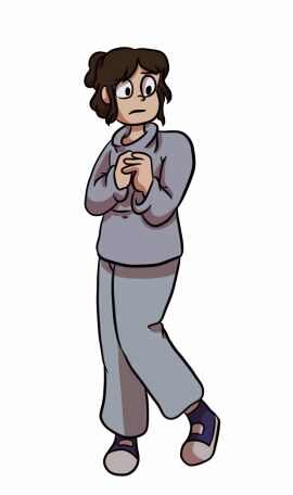 animated bimbo bimbofication breast_expansion breast_growth breast_growth_(enlargement) breasts female hair_color_change high_heels large_breasts midriff navel panties smile solo tan transformae