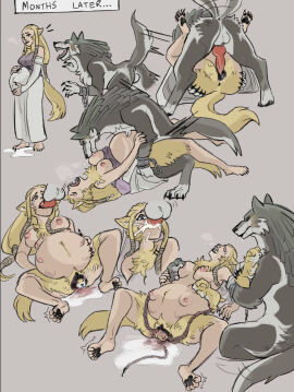 2024 4_toes 5_fingers ambiguous_gender amniotic_fluid animal_genitalia animal_humanoid animal_penis animal_pussy anthro anthro_penetrating anthro_penetrating_humanoid armwear ass balls belly big_belly birth black_nose black_pawpads blonde_hair bodily_fluids breastfeeding breasts canid canid_humanoid canine canine_genitalia canine_humanoid canine_penis canine_pussy canis clothed clothed_female clothed_humanoid clothing cuff_(restraint) cum cum_in_mouth cum_inside curling_toes dirtyhorror dress elbow_gloves erection father_(lore) father_and_child_(lore) feet fellatio female female_humanoid female_on_anthro female_penetrated fingers fur genital_fluids genitals gloves green_body green_fur group hair handwear hi_res hindpaw humanoid humanoid_hands humanoid_on_anthro humanoid_penetrated humanoid_to_anthro knot knotting labor lactation link litter live_birth lying male male/female male_anthro male_on_humanoid male_penetrating male_penetrating_female mammal mammal_humanoid mother_(lore) mother_and_child_(lore) multi_breast multi_nipple multiple_birth navel newborn nintendo nipples nonconsensual nude nude_anthro nude_female nude_male on_back oral parent_(lore) parent_and_child_(lore) pawpads paws penetration penile penile_penetration penis penis_in_mouth penis_in_pussy pregnant pregnant_female pregnant_humanoid princess_zelda pussy restraints sex sex_during_birth shackles sibling_(lore) spade species_transformation standing tail tail_motion tailwag the_legend_of_zelda toes transformation twilight_princess umbilical_cord vaginal_birth vaginal_penetration water_break wolf wolf_humanoid wolf_link yellow_body yellow_fur zelda_(twilight_princess)