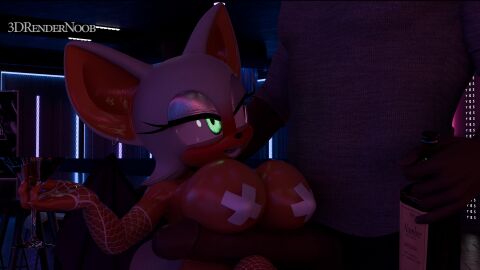 16:9 1girls 3d 3d_model 3drendernoob anthro bat big_breasts big_penis blender_(artwork) blender_cycles breasts clothing cocktail_glass container cup digital_media drinking_glass faceless_character fangs female fishnet_clothing genitals glass glass_container glass_cup glowing glowing_eyes green_eyes hi_res holding_breast human human_on_anthro human_on_humanoid humanoid interspecies makeup male male/female mammal mobian mobian_(species) mobian_bat nottanj pasties penis rouge_the_bat rouge_the_bat_(nottanj) sega sonic_(series) sonic_adventure_2 sonic_the_hedgehog_(series) teeth widescreen