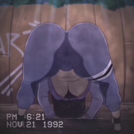 1girls animated ass ass_clapping bent_over big_ass big_breasts blue_hair bouncing_ass bouncing_breasts breast_outside breasts breasts_out cute d-art female female_only fully_clothed hinata_hyuuga hyuuga_hinata large_breasts long_hair mp4 naruto naruto_(series) recording short_video shorter_than_30_seconds shounen_jump sound twerking video