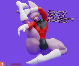 1boy ass big_ass big_butt bubble_ass bubble_butt bulge camseven dialogue dragon_ball dyspo fat_ass fat_butt femboy flaccid huge_ass huge_butt large_ass large_butt male male_only penis solo solo_male text thick_ass thick_butt thick_thighs