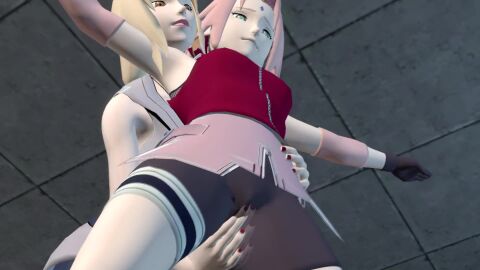 2girls 3d age_difference fingering fingering_pussy howak lesbian lesbian_sex naruto naruto_(series) naruto_shippuden sakura_haruno sfm shounen_jump source_filmmaker student_and_teacher tagme teacher_and_student tsunade video yuri