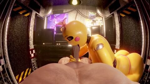 3d 3d_animation big_ass big_breasts big_butt big_penis blowjob cb_creative_studio chica_(fnaf) five_nights_at_freddy's fnaf pov tagme thick_thighs toy_chica_(cyanu) toy_chica_(fnaf) video