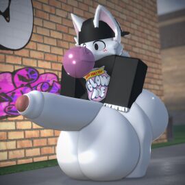 3d ass ass_from_the_front background balls big_ass big_balls big_penis boykisser boykisser_(meme) bubble_gum bubblegum femboy hoodie huge_ass huge_balls huge_cock huge_penis hyper_ass hyper_balls hyper_penis male muitetul partially_clothed penis roblox robloxian silly_cat_(mauzymice) tagme thick_thighs uncircumcised uncut_penis