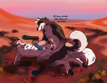 anal anal_sex animal_genitalia animal_penis anthro anthro_on_anthro anthro_penetrated anthro_penetrating anthro_penetrating_anthro anus ass balls biped blue_pawpads blue_penis bodily_fluids canid canine canine_genitalia canine_penis canis countershade_face countershade_fur countershade_tail countershade_torso countershading cum cum_in_ass cum_inside cuntboy domestic_dog english_text erection feelferal fox full-package_cuntboy fur genital_fluids genitals herm hermaphrodite hi_res husky intersex intersex/male intersex_penetrated interspecies kelevra knot male male_on_maleherm male_penetrating male_penetrating_intersex male_penetrating_maleherm maleherm maleherm_penetrated mammal multi_genitalia nordic_sled_dog pawpads paws penetration penile penile_penetration penis penis_in_ass pussy sex spitz tail text