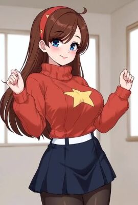 1girls ai ai_generated ai_generated_background ass beach big_ass big_booty big_breasts big_butt braces breasts breasts_out disney disney_channel female female_only flashing flashing_at_viewer flashing_breasts gigantic_breasts gravity_falls grok mabel_pines nipples seductive seductive_look seductive_smile tagme thick_thighs thighs thinfal video