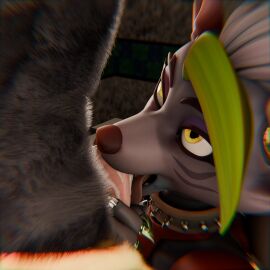 3d absurd_res animatronic anthro bodily_fluids canid canine canis cum digital_media_(artwork) domestic_cat dst_animations duo erection felid feline felis fellatio female five_nights_at_freddy's five_nights_at_freddy's:_security_breach fur genital_fluids genitals hair hi_res humanoid_genitalia humanoid_penis legacy_(freschrenders) licking machine male male/female mammal nude oral penile penis penis_lick robot roxanne_wolf_(fnaf) roxanne_wolf_(mayosplash) scottgames sex steel_wool_studios tongue tongue_out wolf yellow_eyes