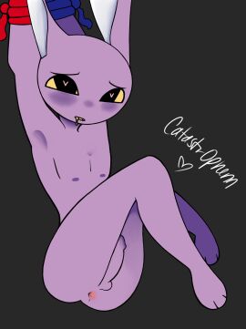 anthro anthro_only anus bodily_fluids bondage bound drooling female genitals glitch_productions hi_res humanoid jax_(tadc) jax_(the_amazing_digital_circus) male male/female male_penetrated object_in_ass pegging penetration penis restraints rope rope_bondage saliva sex sex_toy sex_toy_in_ass sex_toy_insertion sex_toy_penetration solo the_amazing_digital_circus toying_partner