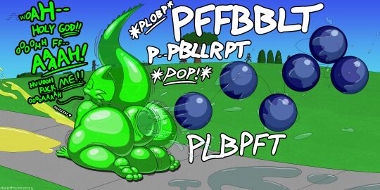 3_toes absurd_res all_fours anal_beads anal_fluids anal_fluids_on_sex_toy anthro anus ass balls bench big_anus big_balls big_butt bodily_fluids daletfours dialogue dragon ejaculation exhibitionism fangs feet gape_fart gaping gaping_anus genital_fluids genitals goo_creature goo_dragon grass hi_res honeydew_(daletfours) horn male mythological_creature mythological_scalie mythology onomatopoeia open_mouth outside overweight overweight_male park park_bench peeing plant profanity public puffy_anus scalie sex_toy sex_toy_ejection shaking sidewalk sky sound_effects tail tail_ridge talking_to_self teeth text toes translucent translucent_body tree trembling urine urine_on_ground urine_pool watersports