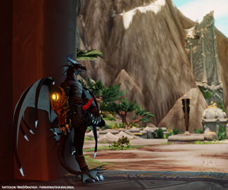 3d blizzard_entertainment dracthyr dracthyr_male dragon erect_penis erection furry kingofdracthyr male male_only penis solo_male tagme warcraft world_of_warcraft