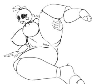 1girls animatronic areolae barefoot big_breasts breasts completely_nude completely_nude_female female female_only five_nights_at_freddy's five_nights_at_freddy's_2 full_body ls naked naked_female nipples nude nude_female pussy solo solo_female spread_legs toy_chica_(fnaf) toy_chica_(love_taste)