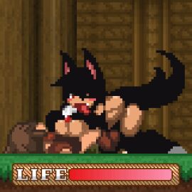 1boy 1girls 2024 :d ;d ;p after_sex ahe_gao animated anthro assertive_female bad_end big_breasts blueskin_no_mori bouncing_breasts breasts brown_hair cleavage continue? cum cum_between_breasts cum_drip cum_dripping cum_everywhere cum_on_breasts cum_on_face cum_on_self cum_splatter cumshot domination excessive_cum female femdom forest forest_of_the_blue_skin game_cg game_over gameplay_mechanics health_bar licking licking_breast male malesub monster_girl non_con orgasm outdoor_sex outdoors paizuri paizuri_lead_by_female penis penis_milking pixel_animation pixel_art post-orgasm reverse_rape sex size_difference splurt spoken_heart straight submissive submissive_male text titjob tongue tongue_out video_games wink winking wolf wolf_ears wolf_girl wolf_tail zell23 zell_(999)