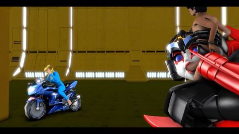 1boy 3d 3girls arcee arcee_(prime) blowjob blue_eyes caught_in_the_act cheek_bulge clothed_female_nude_male cum cum_drip cum_on_face cybertronian donkboy female holding_partner human human_on_humanoid human_penetrating humanoid humanoid_penetrated larger_female looking_back male male/female on_back on_floor oral oral_penetration oral_sex riding_motorcycle robot robot_girl screencap shrunkenlover size_difference smaller_male transformers windblade windblade_(trawert)