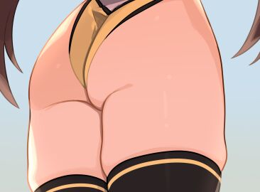 1girls adapted_costume ass ass_focus bare_hips big_ass big_butt butt_focus creatures_(company) female female_only game_freak hi_res high_resolution highleg highleg_leotard highres legwear leotard light-skinned_female light_skin long_hair nintendo pale-skinned_female pale_skin pokemon pokemon_(anime) pokemon_(game) pokemon_bw pokemon_bw2 pokemon_trainer rosa_(pokemon) simple_background solo solo_female spring2013 thighhighs thighs thong_leotard tight_clothing twintails very_long_hair wide_hips