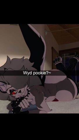 1boy abs anthro ass bedroom ear_piecing exposed_ass exposed_thighs female femboy femboy_only furry gloves grey_hair hellhound helluva_boss knotted_penis laying_on_bed laying_on_stomach loona_(cryptiacurves) loona_(helluva_boss) male male_loona massive_ass naked nipple_piercing nipples paws penis pierced_ears pierced_nose piercing red_eyes solo spiked_collar tail thick_thighs thighhighs vrchat vrchat_avatar