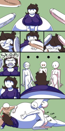 1girls angry angry_face angry_sex anthro ass balloon_belly bruh chaoticbabylon comic cum cum_in_ass cum_in_mouth cum_in_pussy cum_inside cumming cumming_from_anal_sex cumming_in_mouth cumming_in_pussy cumming_inside cumming_together cumming_while_penetrated female gangbang hyper_belly hyper_pregnancy jaiden jaiden_animations jaidenanimations male multiple_boys multiple_males naked no_agency partial_nudity partially_clothed penis pregnant pregnant_belly pregnant_female pregnant_sex pregnant_with_multiples pussy stink_lines stinkface what youtuber youtuber_girl