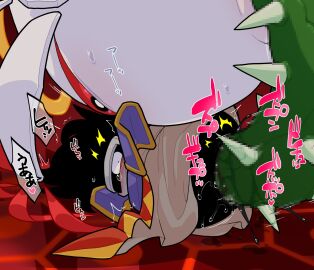 02_(kirby) 1_eye 1boy 2024 2d 2d_(artwork) censored censored_penis dark_matter_swordsman green_penis jpeg jpg kageyama kirby_(series) kirby_64 male nintendo penis red_eyes tagme text white_body