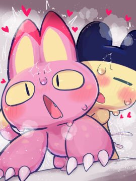 2025 2boys all_fours anthro anthro_on_anthro anthro_only anthro_penetrated anthro_penetrating badwingm blush bodily_fluids boy breath breath_cloud breathing claws duo duo_male first_porn_of_character gay gay_male gay_sex genital_fluids heart hearts_around_body hearts_around_head male male/male male_on_male male_only male_penetrated male_penetrating mametchi meowtchi motion_lines no_humans non-human non-human_only open_mouth sweat sweatdrop sweating sweaty tagme tamagotchi yaoi