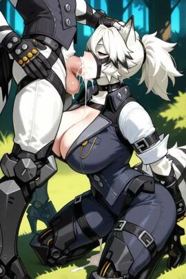 1boy 1boy1girl 1girls ai_generated all_the_way_to_the_base big_breasts blowjob breasts busty cfnm clothed clothed_female clothed_female_nude_male clothing cum cum_drip cum_dripping cum_in_mouth cum_in_nose cum_in_throat cum_on_breasts cumdrip deep_blowjob deep_throat deepthroat face_fuck face_fucking fellatio female forest hand_on_head head_grab huge_breasts irrumatio kneeling kneeling_female kneeling_oral_position male oral oral_penetration oral_sex ponytail straight tagme tattoo tattooed_arm video von_lycaon zenless_zone_zero