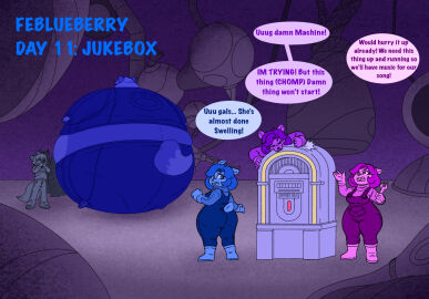 ass big_ass big_breasts blueberry_inflation breasts bubble_ass bubble_butt female frisk_lk furry huge_ass huge_breasts inflation spherical_inflation thick_thighs wide_hips