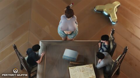 1girls 3d activision ass big_ass big_breasts big_thighs blizzard_entertainment breasts bubble_ass bubble_butt busty chinese chinese_female chubby chubby_female curvaceous curves curvy curvy_figure eyewear fat_ass female female_focus game_character glasses hips hourglass_figure huge_ass huge_breasts human large_ass large_breasts legs light-skinned_female light_skin mature mature_female mei-ling_zhou mei_(overwatch) mei_ling_zhou overwatch overwatch_2 pervertmuffinmajima thick thick_ass thick_legs thick_thighs thighs video_game_character voluptuous voluptuous_female waist wide_ass wide_hips wide_thighs