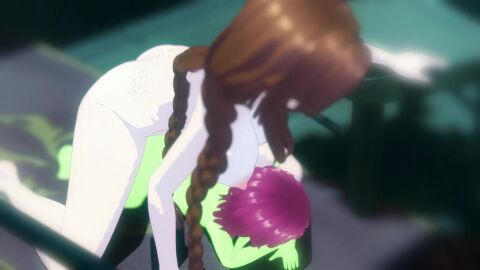 3d_animation alter(oc) big_breasts brunette_hair freckles from_behind futa_on_female goblin_female green_skin kleinvoimond long_ears long_hair moaning nipples on_the_floor one_eye_closed pubic_hair short-stack short_hair shorter_than_30_seconds tagme vaginal_sex video