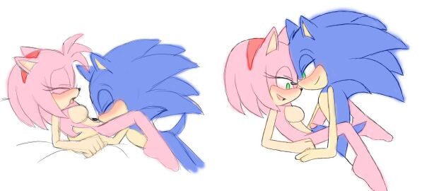 accessory amy_rose angelofhapiness anthro breasts cunnilingus duo eulipotyphlan female genitals headband hedgehog hi_res male male/female mammal nude oral penis pussy romantic romantic_couple sega sex simple_background sonic_(series) sonic_the_hedgehog sonic_the_hedgehog_(series) vaginal_penetration white_background