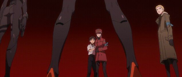 2d_animation 4girls animated animated_gif apron ass ass_cheeks ass_clap ass_focus ass_jiggle ass_shot below_view bent_over black_bodysuit brunette_female brunette_hair bubble_ass bubble_butt canonical_scene fanservice female female_focus jiggle kneeling midori_kitakami misato_katsuragi neon_genesis_evangelion official rear_view rebuild_of_evangelion red_background ritsuko_akagi round_ass sakura_suzuhara scarf screencap shinji_ikari skin_tight skindentation studio_khara