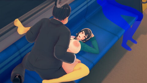 1girls 3d alternate_breast_size big_boobs big_breasts big_tits breasts female fucked_silly human male murdoch_swan public public_humiliation sex spy_x_family thick_thighs yor_briar yor_forger