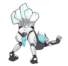 anthro male neztick presenting solo