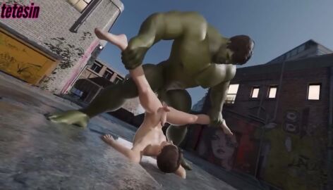2boys 3d 3d_(artwork) 3d_animation alley alleyway anal anal_sex balls_slapping_ass bara barazoku beast big_ass big_balls big_dick big_dom_small_sub black_hair cock completely_nude cum cum_from_ass cum_in_ass cum_inflated_belly cum_inside cum_on_body cum_on_face dominant dominant_male fucked_silly fucking gay gay_anal gay_domination gay_male gay_sex green_body green_skin huge_cock hulk hulk_(series) inflation larger_male male male_only marvel muscles muscular muscular_male naked no_sound older_male peter_parker pounding public public_nudity public_sex spider-man spider-man_(series) stomach_bulge stomach_deformation submissive submissive_male tagme tetesin video younger_male