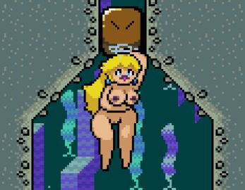1girls animated asphyxiation block blonde_hair breasts brown_nipples bubbles completely_nude drowning female female_only gif mario_(series) naked nipples no_sound nude nude_female pixel_animation pixel_art princess_peach pussy solo solo_female super_mario_bros. super_mario_world trapped underwater zxtomatofan