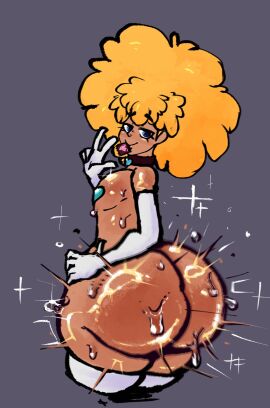 1boy 2024 andrew_(lemonadepikachu) ass big_hair bottom_heavy dark-skinned_femboy dark_male_only dark_skin elbow_gloves femboy gloves huge_ass human lemonadepikachu male male_only nude pasties shiny_skin solo thick_thighs thighhighs twerking wide_hips wolflance