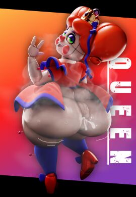3d animatronic anus ass baby_(fnafsl) big_anus big_ass big_butt bow bow_in_hair bow_ribbon circus_baby circus_baby_(fnaf) circus_queen_(justaperson) clown clown_girl coolbeano coolbeanoishere crown cum_drip cum_from_ass cum_in_ass donut_anus dripping_ass dripping_cum female female_focus female_only five_nights_at_freddy's five_nights_at_freddy's:_sister_location ginger ginger_hair heavenly_ass huge huge_ass justaperson_queendom orange_hair outie_anus puffy_anus pussy red_hair robot robot_girl sister_location solo solo_female steamy steamy_anus steamy_ass steamy_pussy sweat sweaty sweaty_body thick thick_thighs tiara white_skin white_skin_(monochrome)