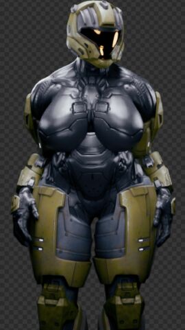 3d 3d_(artwork) big_breasts breasts female female_spartan_(halo) halo_(game) halo_(series) silent_sfm spartan_(halo) tagme