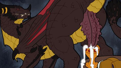 2_penises absurd_res animal_genitalia animal_penis anus ass ass_up blizzard_entertainment bodily_fluids cloaca cloacal_penis container cum cum_drip cum_in_a_cup cum_in_container cup dahurgthedragon dragon dripping ejaculation european_mythology feral folded_wings food food_on_plate furniture genital_fluids genitals goblet hemipenes hi_res huge_filesize male multi_genitalia multi_penis mythological_creature mythological_scalie mythology pastry penile_spines penis plate purple_penis raised_tail scalie seminal_groove smile solo table tail thick_thighs warcraft western_dragon wings wrathion_the_black_prince_(warcraft)