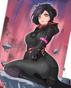 apprentice_evie apprentice_evie_(sith) big_breasts breasts evie_(fortnite) female fortnite goth solo