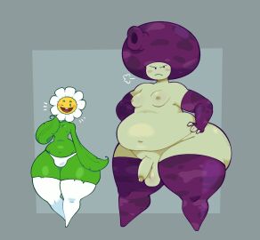 2boys angry balls belly bottom_heavy breasts bulge chubby clothed clothing dozighost fat femboy flaccid flat flat_chest flora_fauna fume-shroom_(pvz) fungus giggle grumpy hand_on_hip happy humanoid humanoid_penis hyper_hips laugh male male_with_breasts marigold_(pvz) mostly_nude nude panties penis plant plant_boy plant_humanoid plantie plants_vs_zombies pvz shortstack shortstack_femboy smooth_balls smooth_penis standing thick_thighs thighhighs topless wide_hips