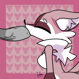 1:1 animated anthro artist_request assertive_female biped bodily_fluids breasts canid cheek_tuft closed_eyes dripping erection facial_tuft featureless_breasts fellatio female female_penetrated fluffy fluffy_tail foreskin foreskin_play fresdel_(leyla0223) furry genitals gif glans glans_licking glans_stimulation hi_res hourglass_figured_female inner_ear_fluff leyla0223 licking loop male male/female male_penetrating male_penetrating_female mammal mane medium_breasts moving_background oral pattern_background penetration penile penis penis_lick ruff saliva saliva_drip sex shallow_penetration simple_background small_waist tail tail_motion tailwag tongue tongue_in_foreskin tuft uncircumcised vein veiny_penis wide_hips