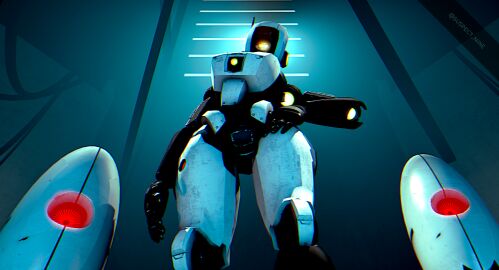 3d before_sex female glados glados_(humanoid) portal_(series) robot robot_girl solo_female suspect_nine tagme technophilia turret_(portal)