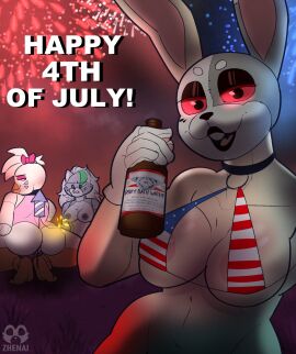 1human 3girls 4th_of_july american_flag american_flag_bikini areola_slip areolae avian bath_water beak beer bikini black_lipstick bottle bow breasts breasts_out broly_culo canine choker drinking english_text female firework_in_ass fireworks five_nights_at_freddy's five_nights_at_freddy's:_security_breach furry glamrock_chica_(fnaf) gloves green_hair green_streak grey_fur hair_ornament hairbow half-closed_eyes holding_object imminent_disaster leotard lipstick makeup masked masked_female meme micro_bikini multicolored_hair navel pink_eyes red_eyes roxanne_wolf_(fnaf) solo_female vanny_(fnaf) watermark white_feathers wolf zhenai