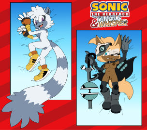 2girls animal_ears animal_tail anthro anthro_female ass breasts dakimakura dakimakura_design dakimakura_pose eyelashes female fingerless_gloves footwear fur furry genitals gloves grey_body grey_fur grey_hair happy idw_publishing leatherruffian lemur lemur_girl lemur_humanoid lemur_tail long_tail looking_at_viewer lying lying_on_back lying_on_side naked_footwear navel nude nude_female on_bed purple_eyes pussy sega short_hair sonic_(series) sonic_the_hedgehog_(comics) sonic_the_hedgehog_(idw) sonic_the_hedgehog_(series) spread_legs tail tangle_the_lemur tongue two-tone_body two-tone_fur vagina whisper_the_wolf white_fur white_hair wolf wolf_girl wolf_humanoid