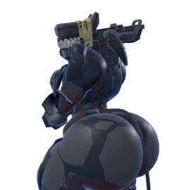 1boy 1futa 1girls 3d ambiguous_gender anthro anthrofied ass ass_focus big_ass big_thighs black_body blade_wolf claws fagottini31 fangs female female_only futa_only futanari huge_ass huge_thighs intersex machine male male_only metal_gear original_character robot sharp_teeth solo thick_thighs wide_hips