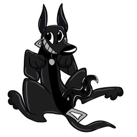 1:1 absurd_res alpha_channel anthro canid canine canis domestic_dog hi_res latex liquid_latex male mammal monstercock oozing penis penis_tentacles pit_bull solo solo_focus tentacle transparent_background wickedwhiskerz