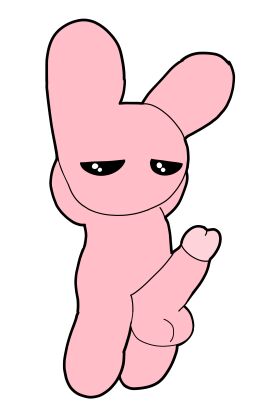 anthro bunny bunny_boy bunny_maloney bunny_maloney_(character) looking_at_viewer male penis rabbit rabbit_boy tagme