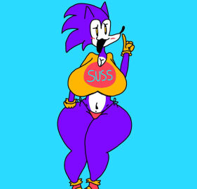 1girls anthro big_breasts big_hips blush bottomwear breasts female female_anthro female_only gloves hedgehog hedgehog_girl hedgehog_humanoid hips jaidencool looking_at_viewer needlemouse_(character) needlemouse_(series) open_mouth otsosonic_funkin panties pink_panties purple_fur shoes smile smiling smiling_at_viewer thick_thighs thighs topwear yellow_gloves yellow_sclera