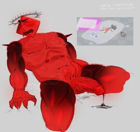 1boy anal belly_bulge bfad big_breasts big_cock big_penis black_cum breasts breasts_out clawed_fingers closed_eyes cumming cumming_from_anal_sex cumming_while_penetrated drooling fucked gay gay_anal gay_sex grabbing_sheets gradient grey_background halo male male_focus male_only male_penetrating mlm muscular muscular_arms muscular_bottom muscular_legs muscular_male muscular_thighs naked nude oc original original_character pathethic pathetic_male penetration penis pierced_genitals pierced_nipples piercing piercings pleasured red_body roblox roblox23074 roblox_avatar robloxian self_upload sexy sitting_on_cock spikes sweat sweatdrop sweating sweating_body sweating_male sweaty_body taking_cock thighs veins veiny veiny_penis watermark